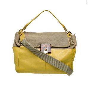 Lanvin Authentic Leather Top Handle Bag